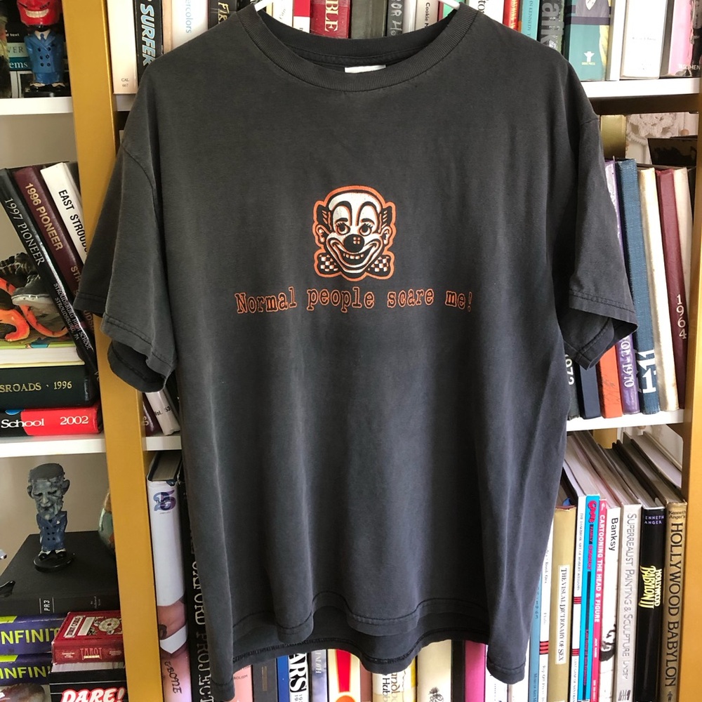 Vintage normal people scare me Tee